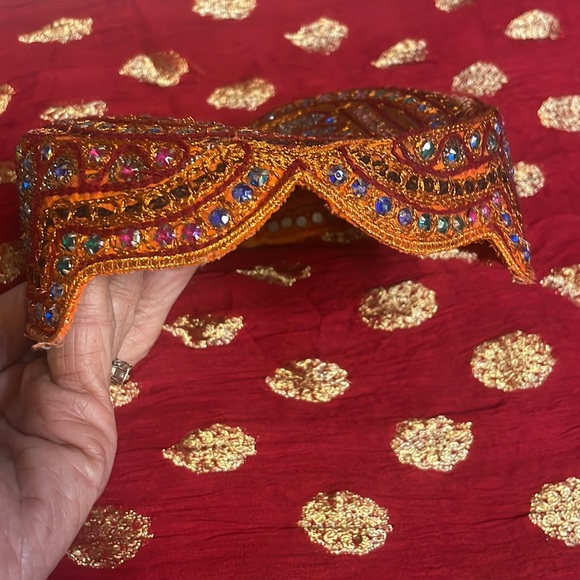 Boho-ethnic dress and cap - Picture 12 of 13